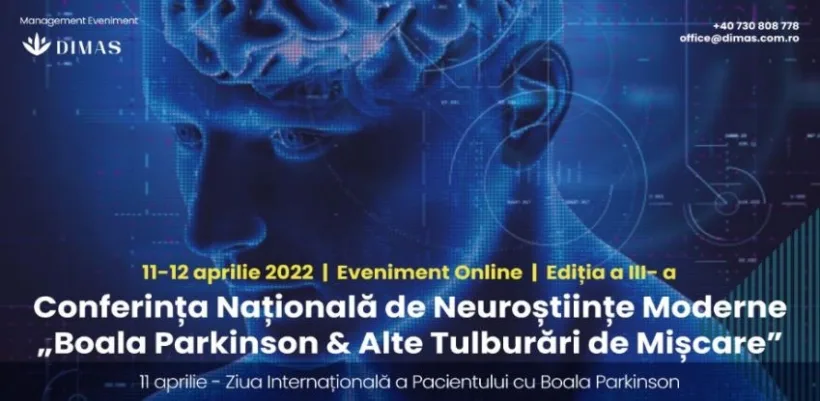 Conferința Națională de Neuroștiințe Moderne „Boala Parkinson & Alte Tulburări de Mișcare”