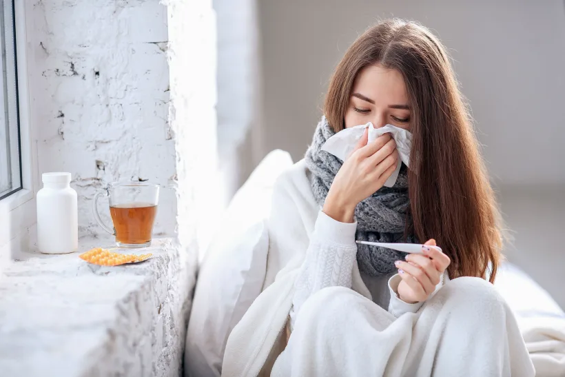 Prima scădere a numărului de infecții respiratorii, de la începutul acestui an