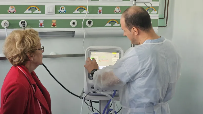 Dotări ultramoderne, în valoare de 4 milioane de lei, la Secția Neonatologie a Spitalului Județean Galați