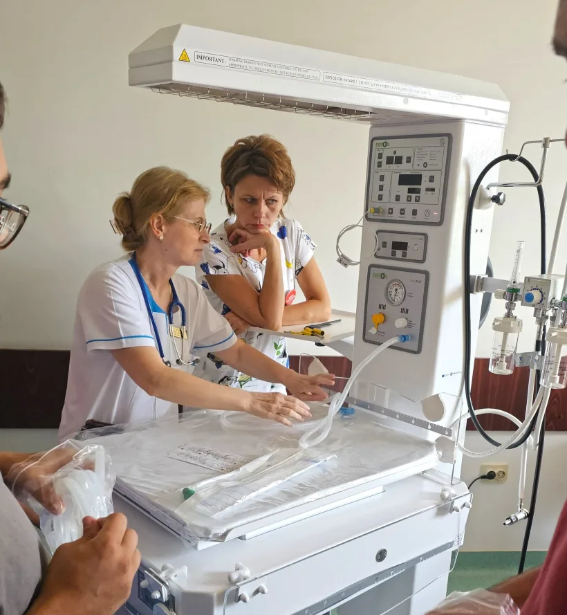 Tehnologie medicală de ultimă generație pentru bebelușii născuți prematur