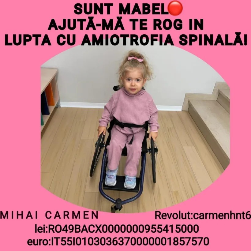 „Crosul Andreian”, în sprijinul micuței Mabel Ioana