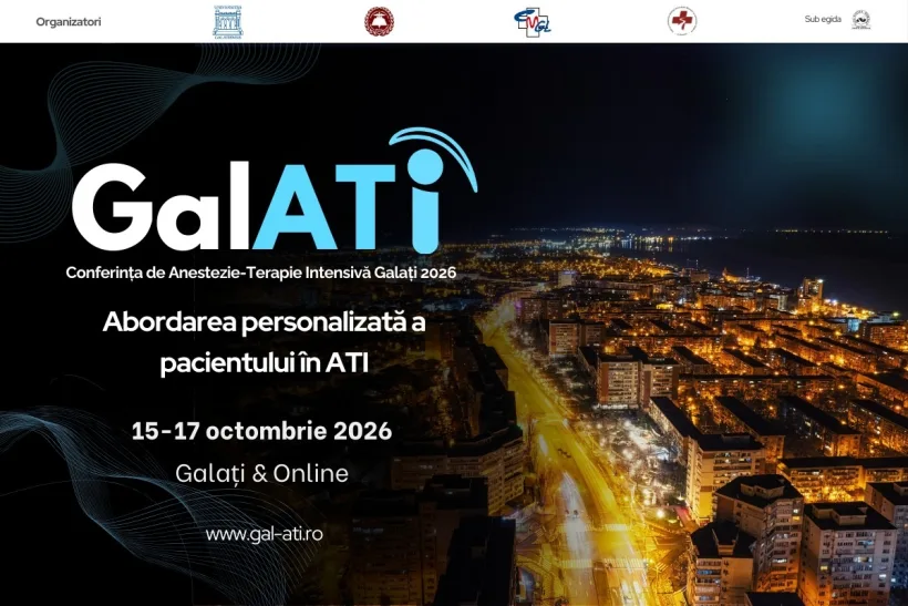 Conferința GalATI, dedicată anesteziei și terapiei intensive, la a treia ediție