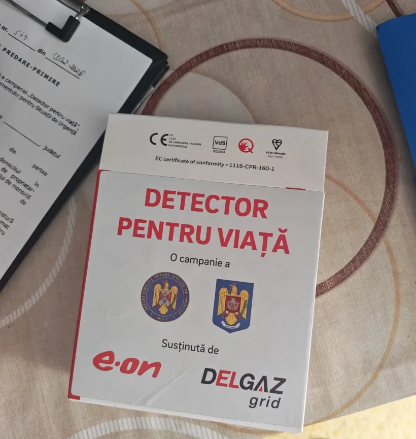 Pompierii gălățeni au montat detectoare de fum în 500 de case din comunele județului