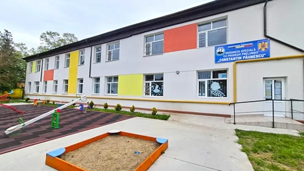 Sală de sport dedicată copiilor cu cerințe educaționale speciale din Tecuci