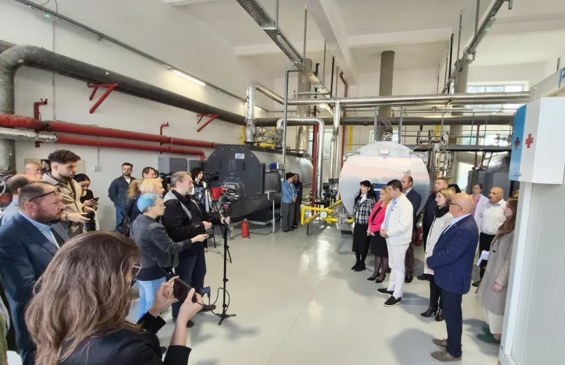 Centrala termică a Spitalului Județean Galați, modernizată și retehnologizată printr-o investiție de 23,3 milioane de lei