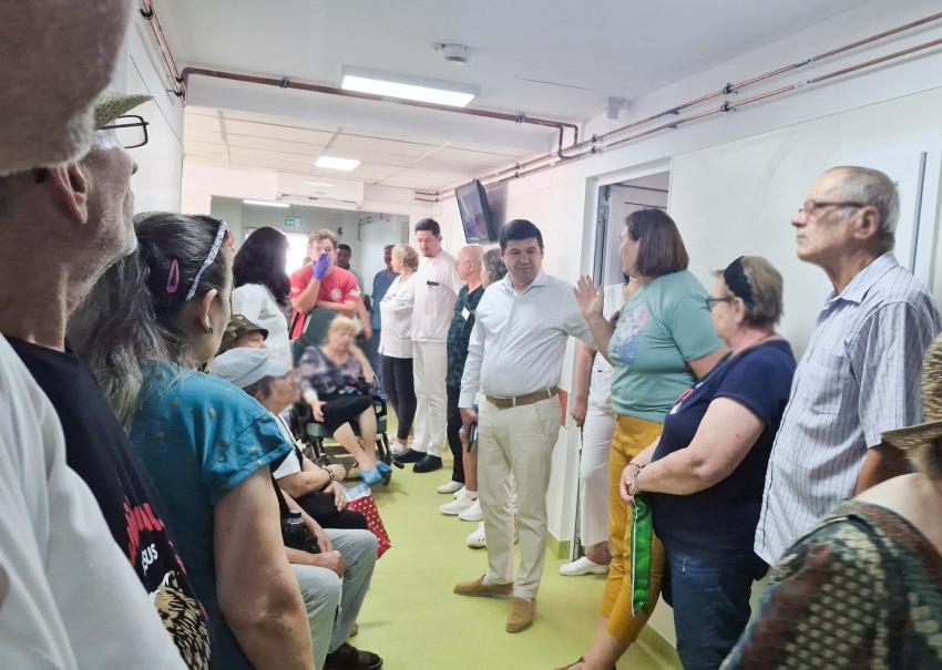 Prima etapă a modernizării a Policlinicii Spitalului Județean Galați, finalizată mai devreme
