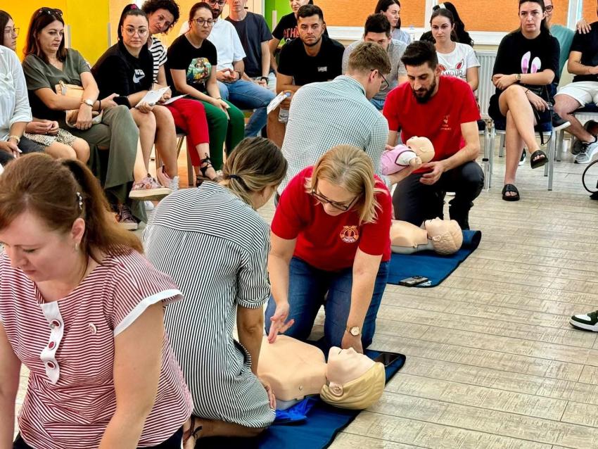 Gălățenii, printre cei mai interesați de cursurile SMURD de prim-ajutor