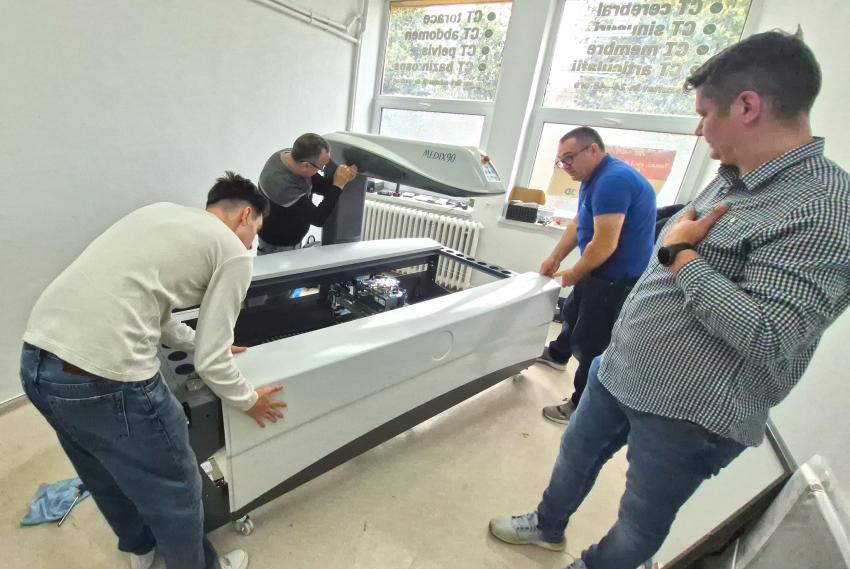 Echipament medical de ultimă generație pentru depistarea rapidă a osteoporozei, la Spitalul Municipal Tecuci