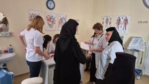 Caravană medicală, de Ziua Mondială a Inimii, la Mânăstirea Tudor Vladimirescu