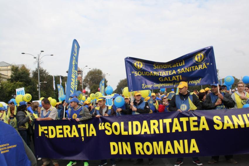 Federația „Solidaritatea Sanitară”, gata să înceapă demersurile pentru declanșarea grevei generale