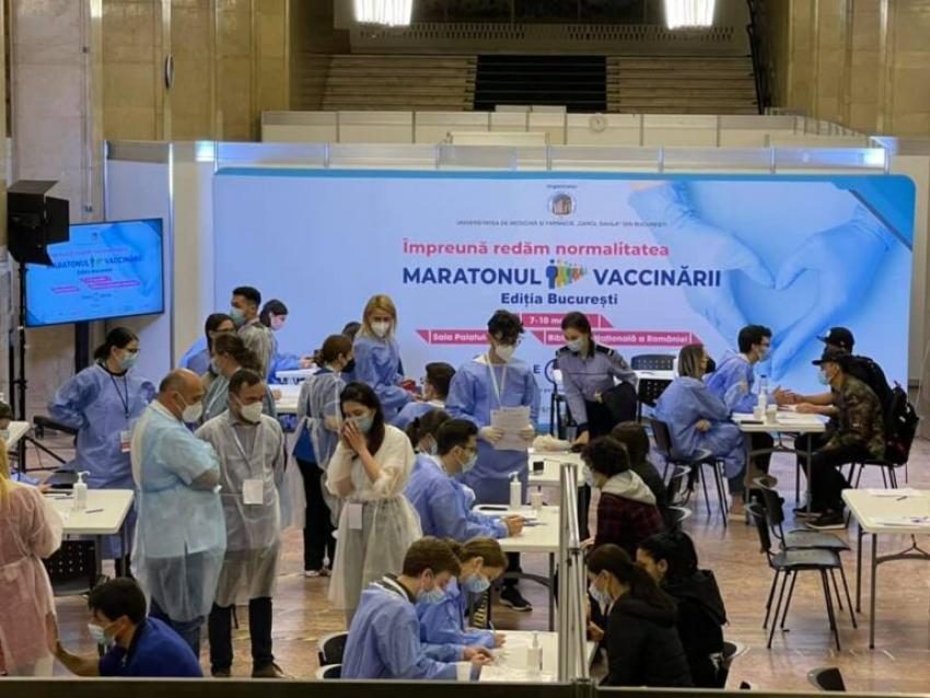 A doua ediție a Maratonului Vaccinării Bucureşti