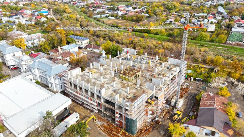 O nouă etapă importantă în construirea noului spital din Tecuci