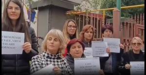 Protest spontan la Direcția de Sănătate Publică Galați   