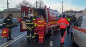 Accident rutier cu patru răniți, pe strada Basarabiei   